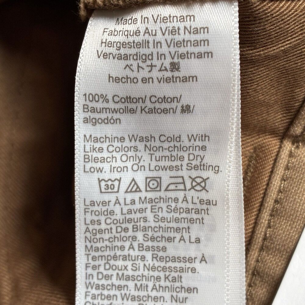 Madewell Workwear Pant Mens 40x30 (tag 38) Tan Relaxed Straight Button Fly NWT - Picture 12 of 14